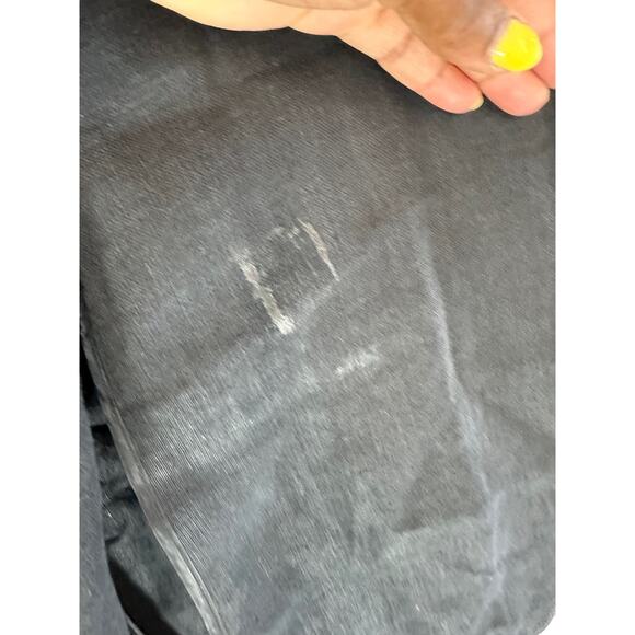 AYR Black Basic Lagenlook Coastal Granmda Relaxed The Rumpled Linen Blazer 6 - Picture 7 of 13